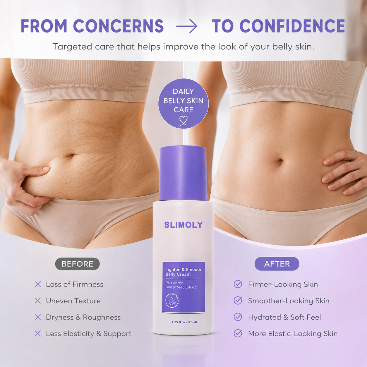 Slimoly Tighten & Smooth Belly Firming Cream