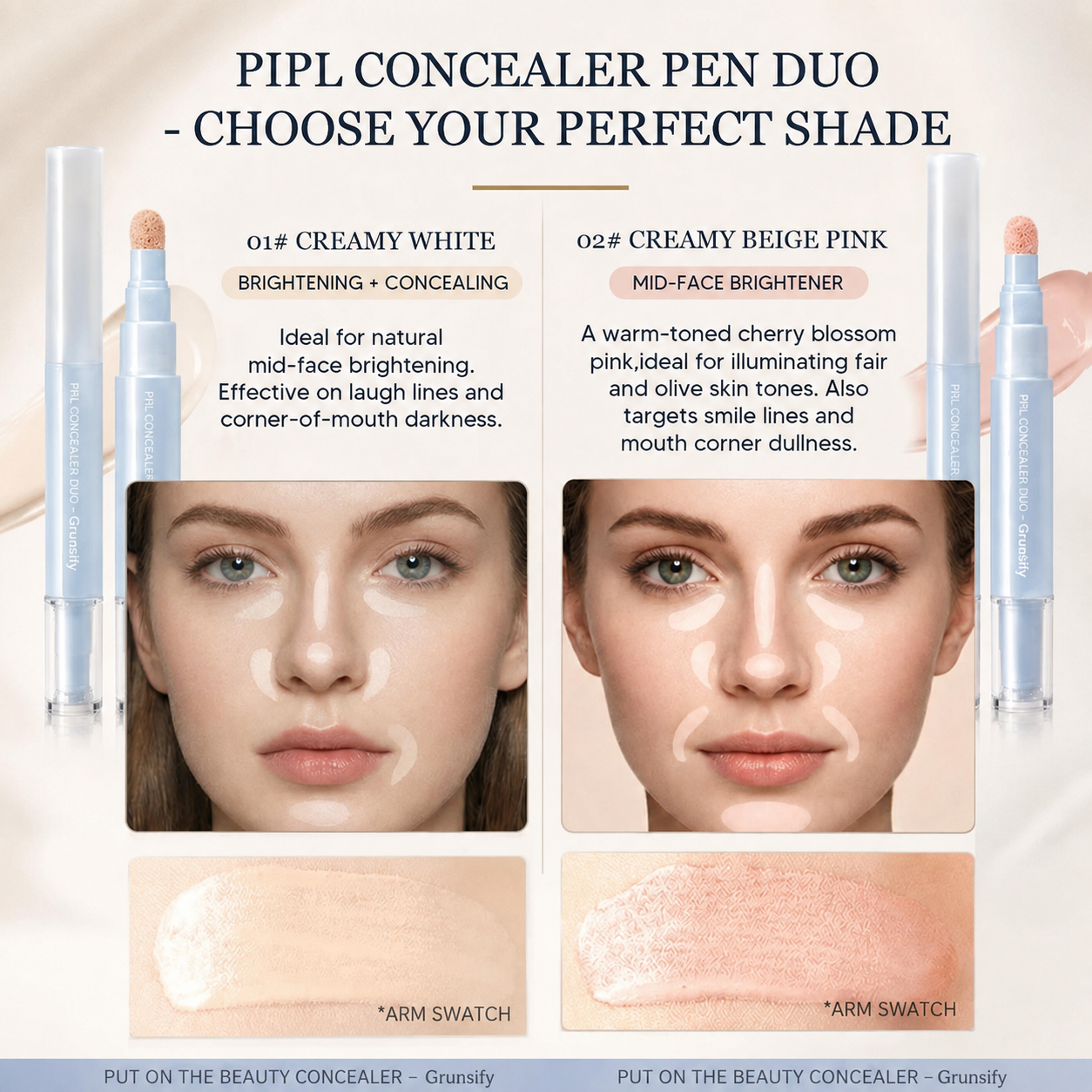 💝 TODAY ONLY — 50% OFF 💝Concealer Pen – Brightening, Correcting & Long-Lasting